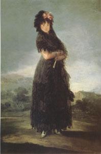 Francisco de Goya Portrait of Mariana Waldstein (mk05) oil painting image